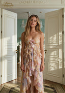 Rêve d’Aquarelle Ruffle Dress