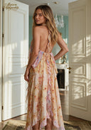 Rêve d’Aquarelle Ruffle Dress