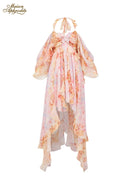 Rêve d’Aquarelle Ruffle Dress