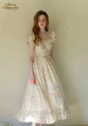 Antique Garden Embroidered Dress
