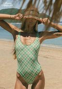 Monte Carlo Riviera Checkered Swimsuit