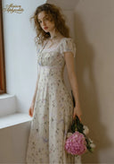 Swing Romance Floral Tea Dress