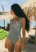 Monte Carlo Riviera Checkered Swimsuit