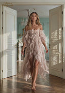 Rêve d’Aquarelle Ruffle Dress
