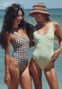 Monte Carlo Riviera Checkered Swimsuit